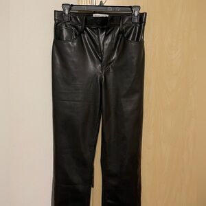 Abercrombie & Fitch leather pants